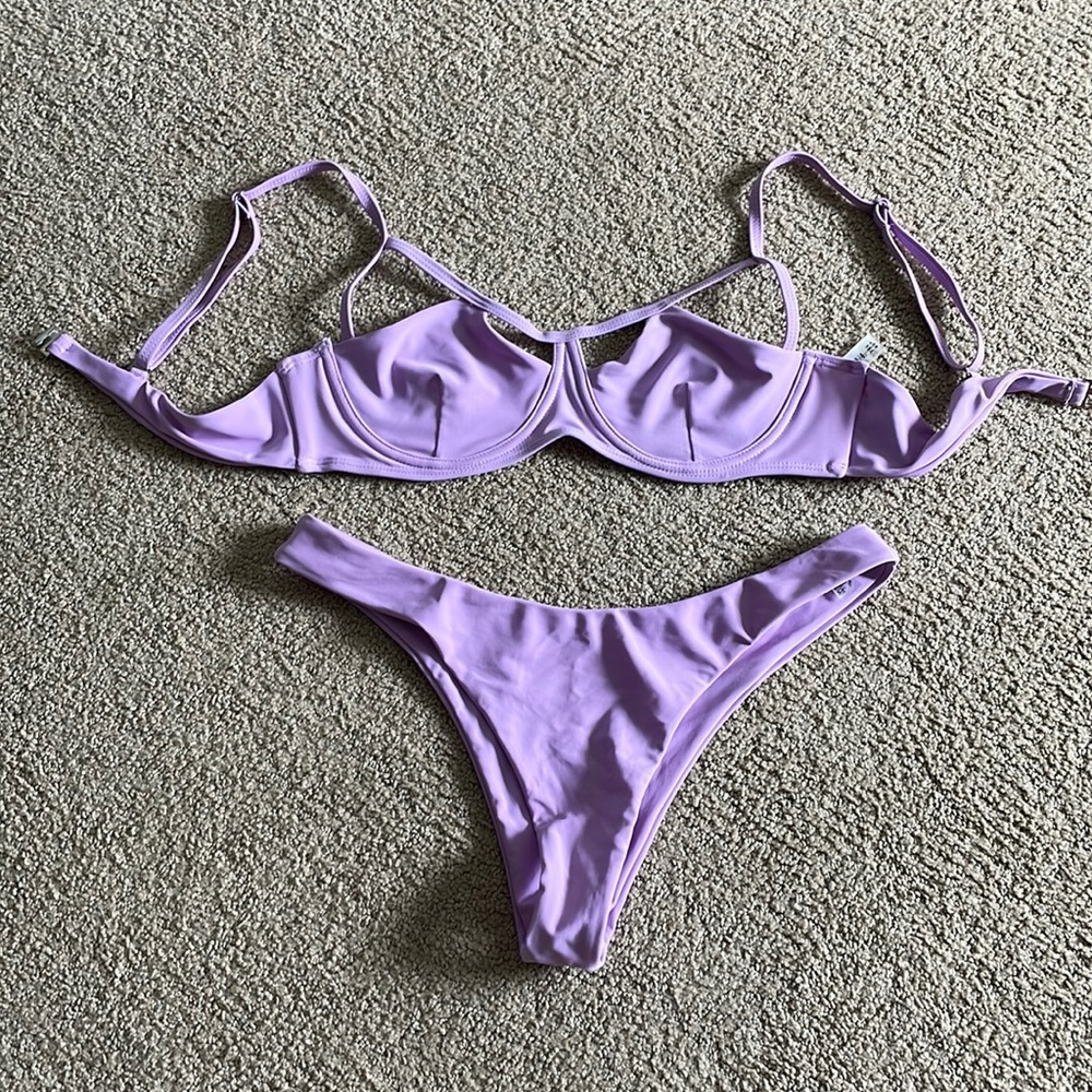 ZAFUL lavender bikini